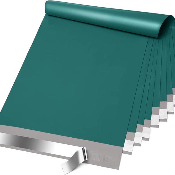 10x13 Poly-Mailer Envelope Shipping Bags | Forest Green