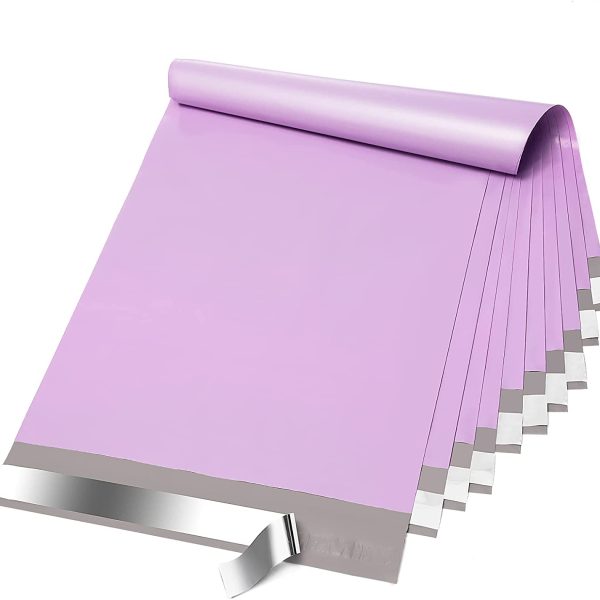 10x13 Poly-Mailer Envelope Shipping Bags | Light Purple
