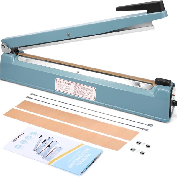 16 Inch Impulse Sealer Manual Heat Sealer Machine for Plastic Bags