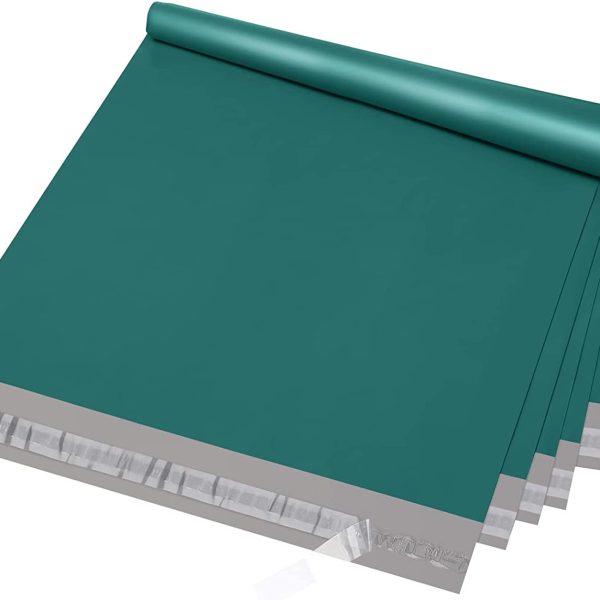 24x24 Poly-Mailer Envelope Shipping Bags | Forest Green
