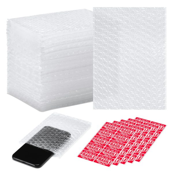 4x6 Inch Double Walled Cushioning Bubble Out Bag