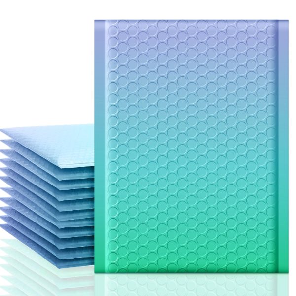 6x10 Bubble Mailer #0 | Usable Size 6x9" | Fairyland Green