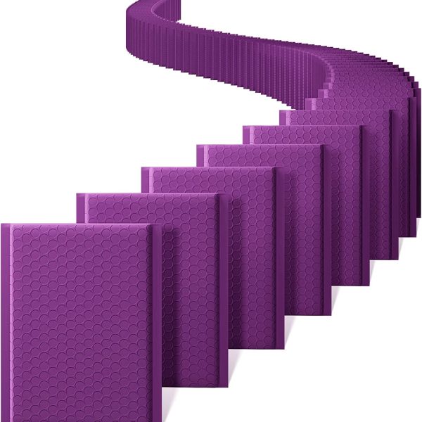 6x10 Bubble Mailer  #0 | Usable Size 6x9" | Purple